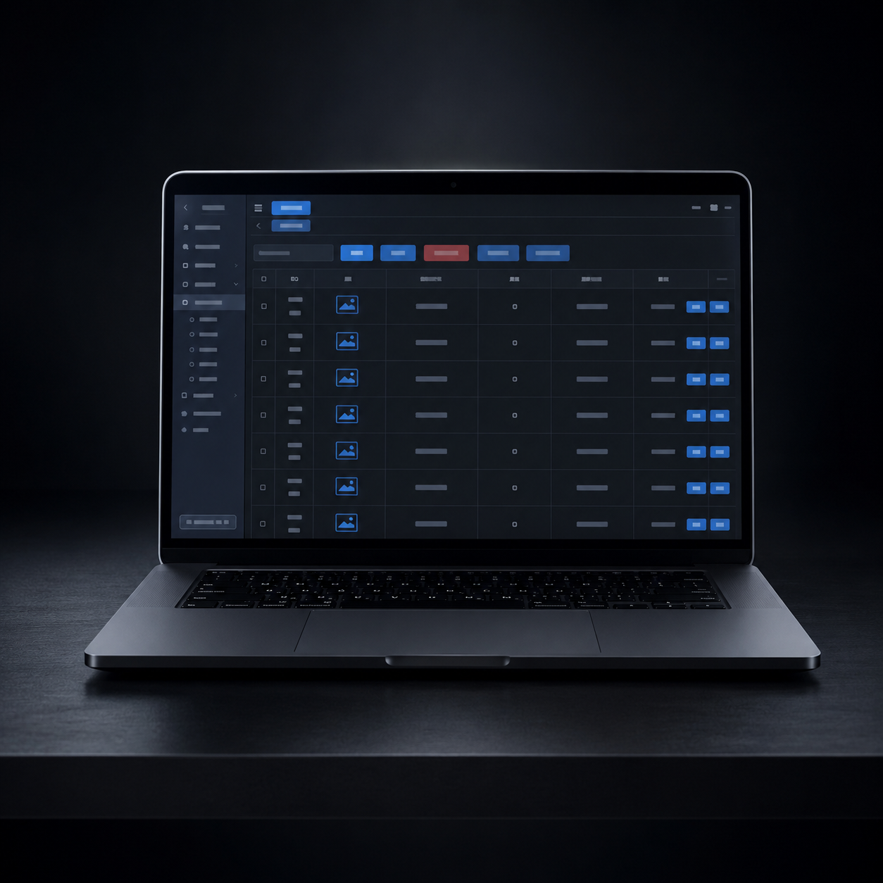 Smart bar counter with cloud-based recipe and store data management