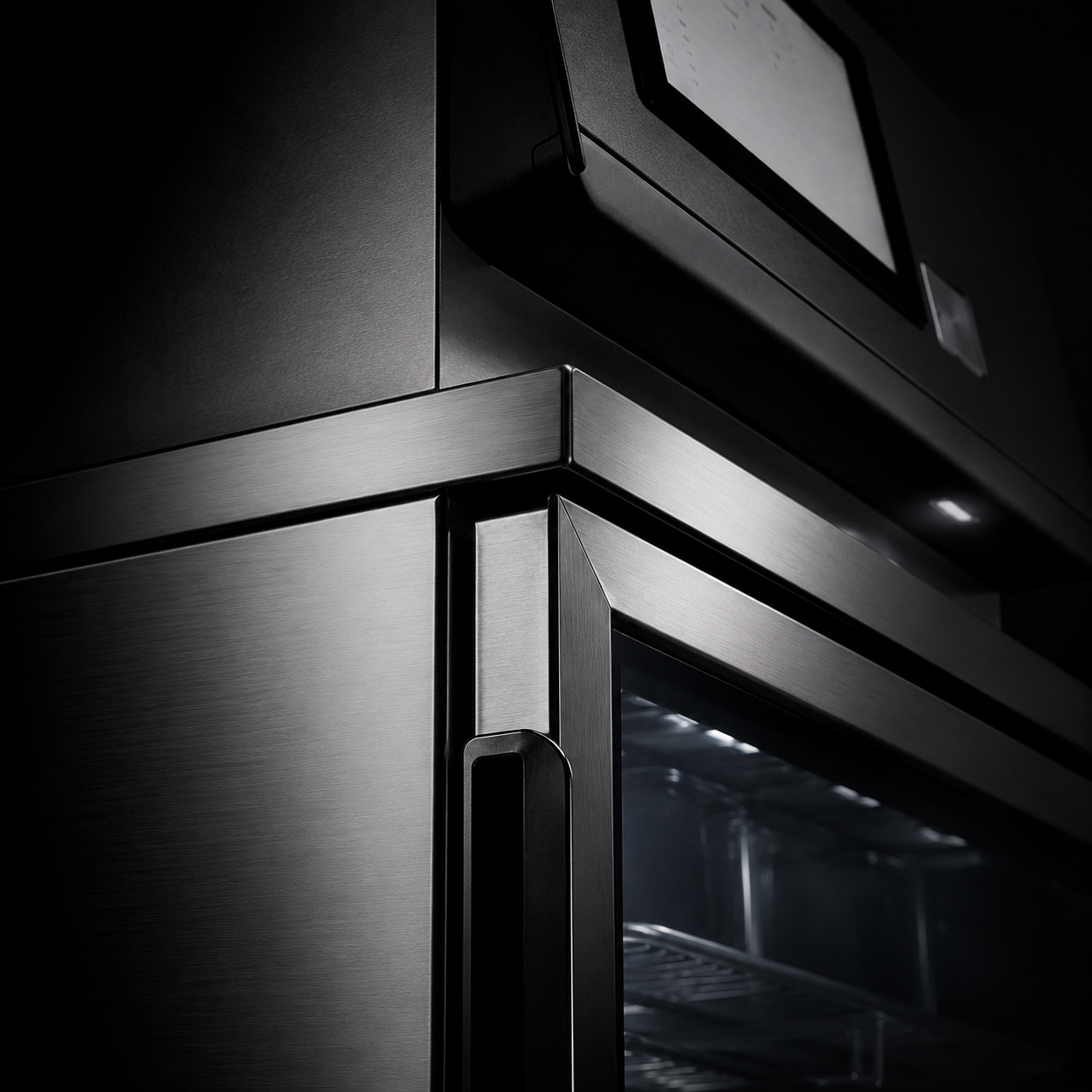 Smart bar counter display and body texture