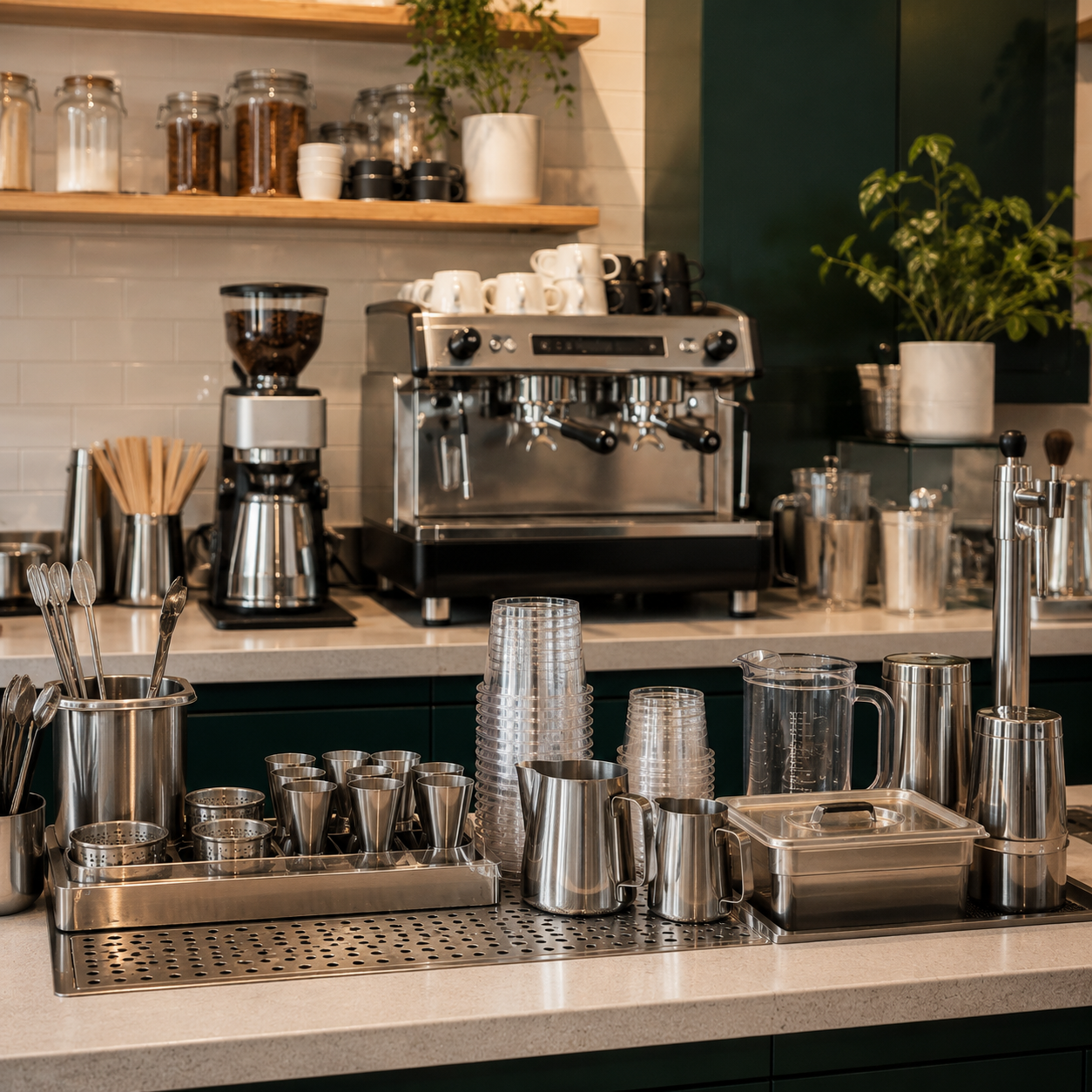 Commercial drink mixer for foodservice businesses