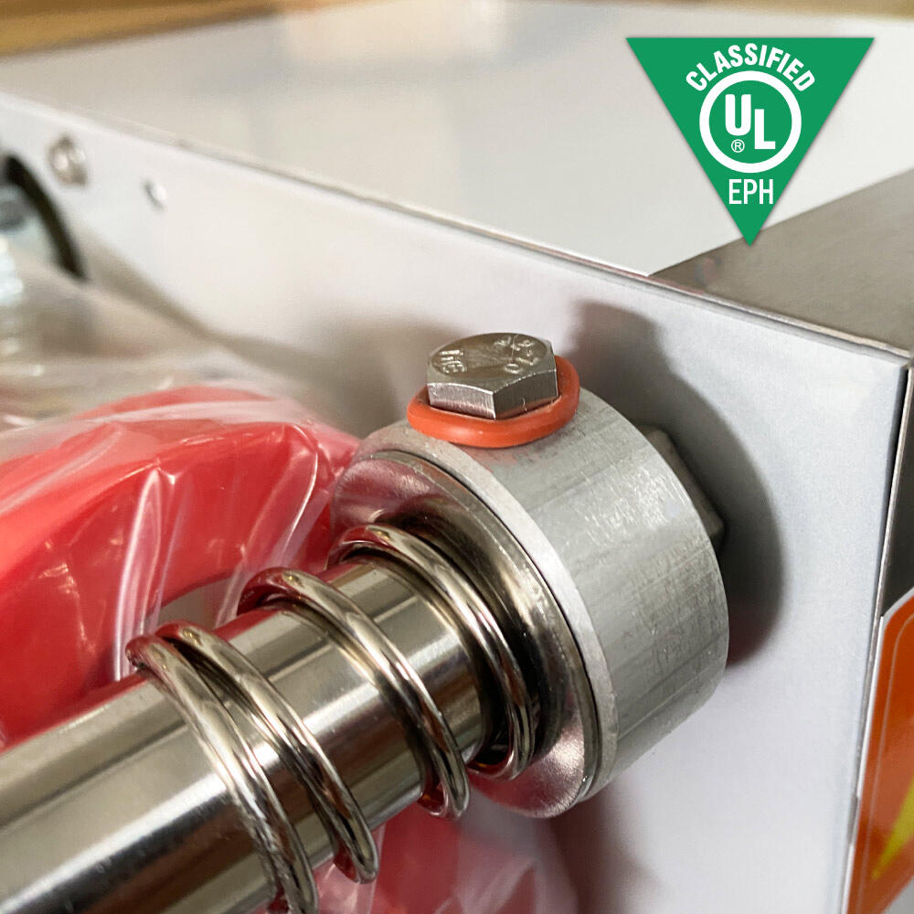 PH-999SN view highlighting NSF-certified stainless steel construction