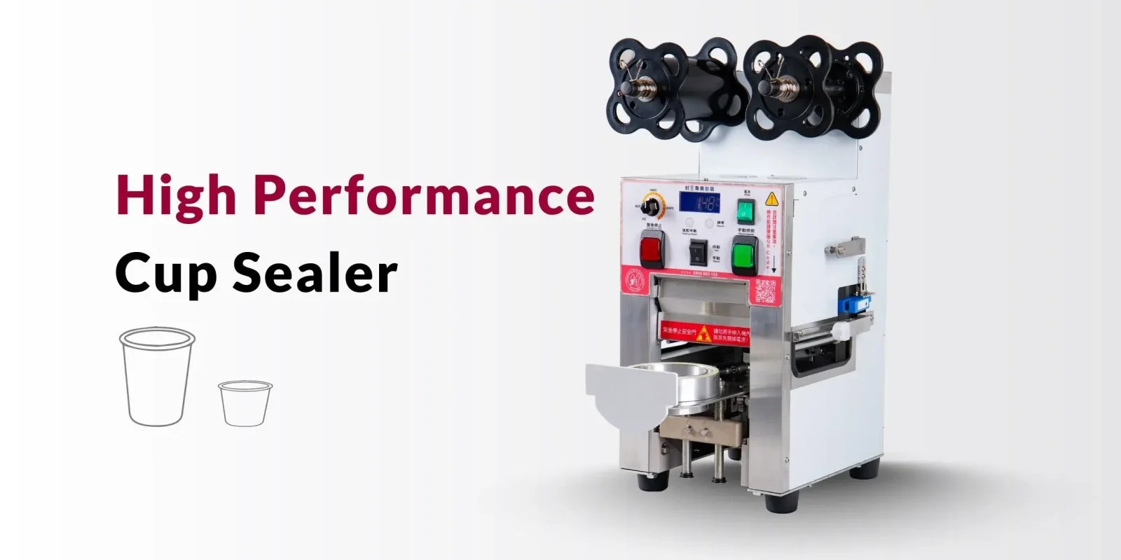 Bubble tea cup sealer | High performance