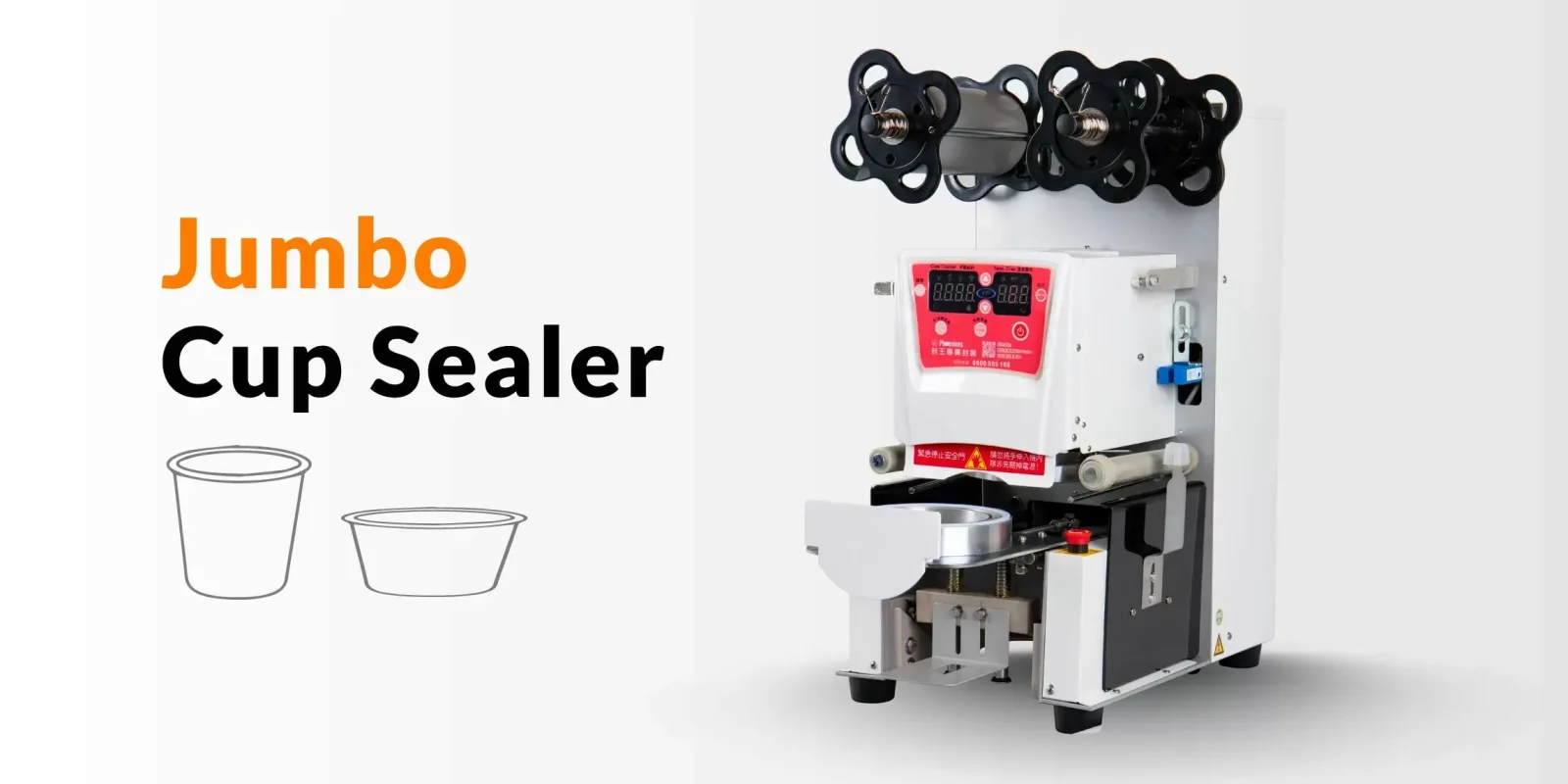 Bubble tea cup sealer | Jumbo cup