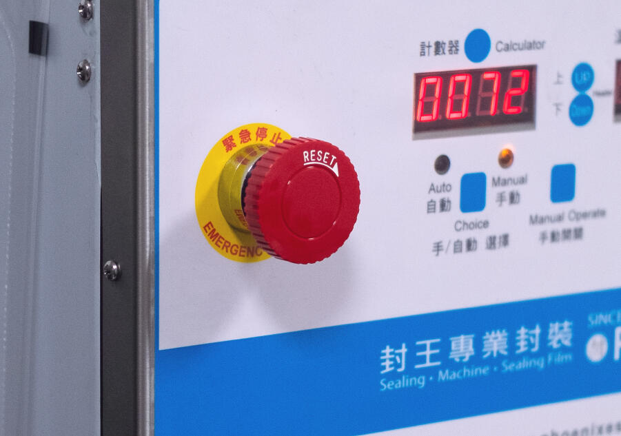 PH-59 Tray Sealer equipped with a safety door.