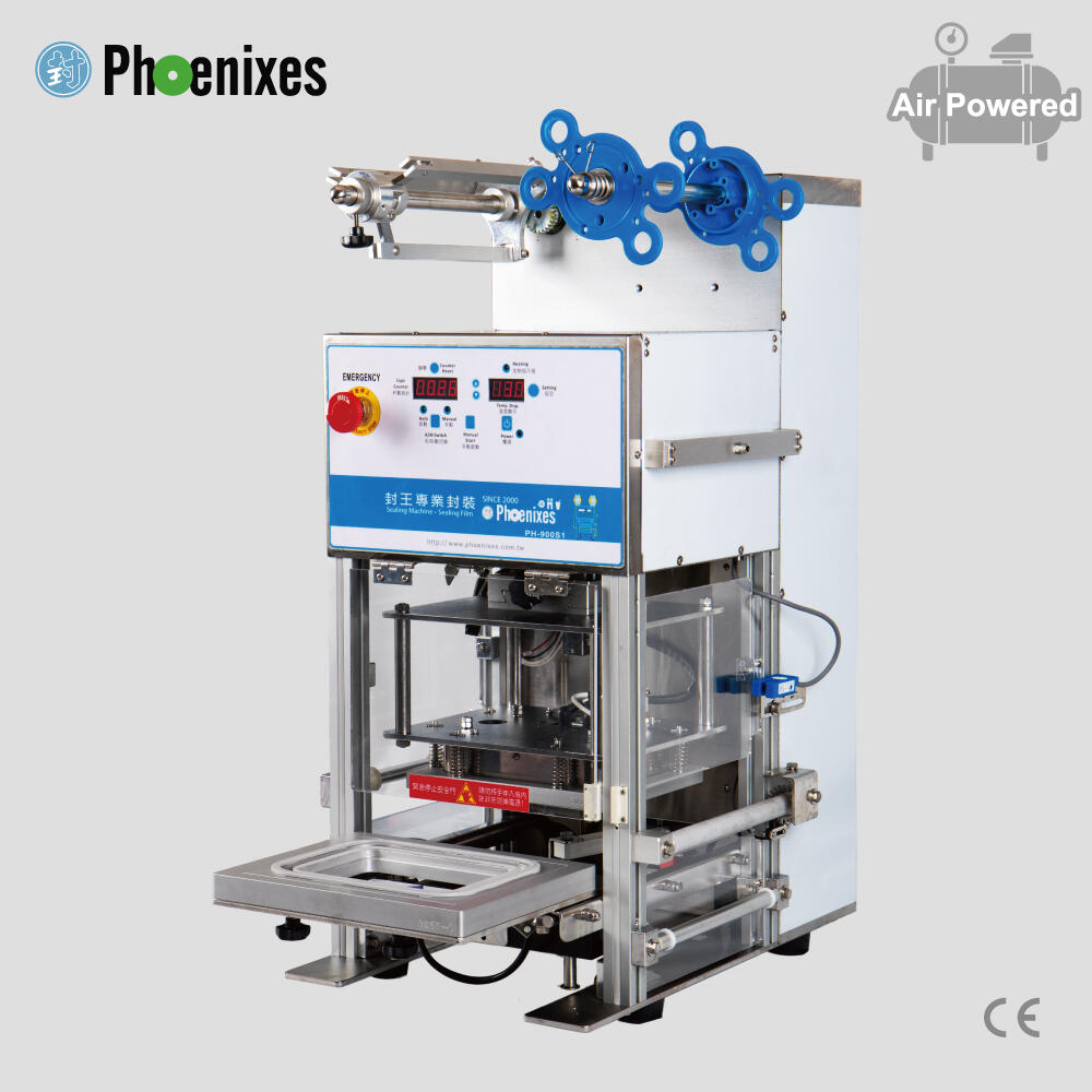 Tray sealer | Air-compressor driven