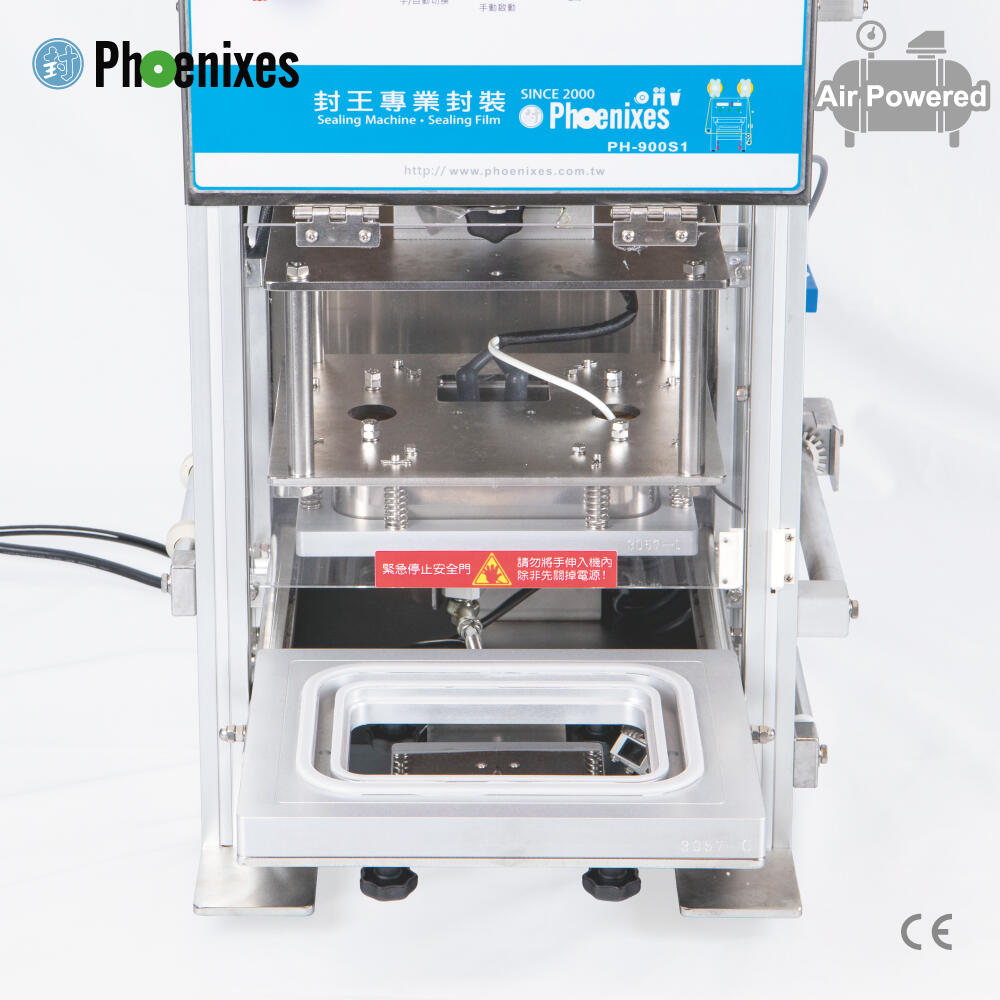 Tray sealer | Air-compressor driven