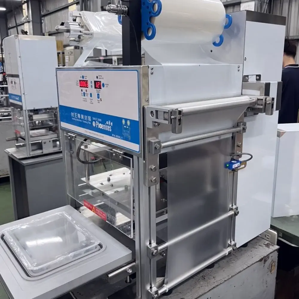 Tray sealer | Air-compressor driven