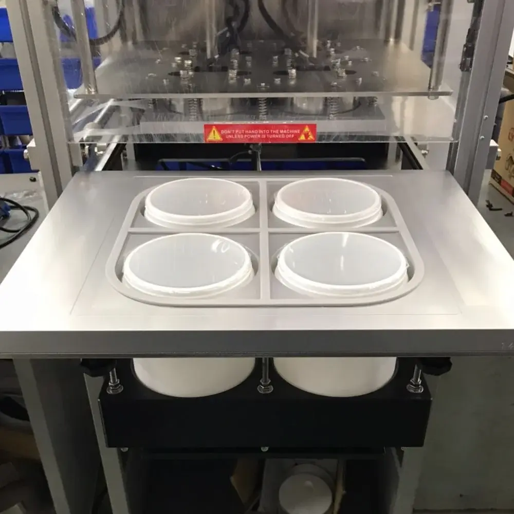Tray sealer | Air-compressor driven