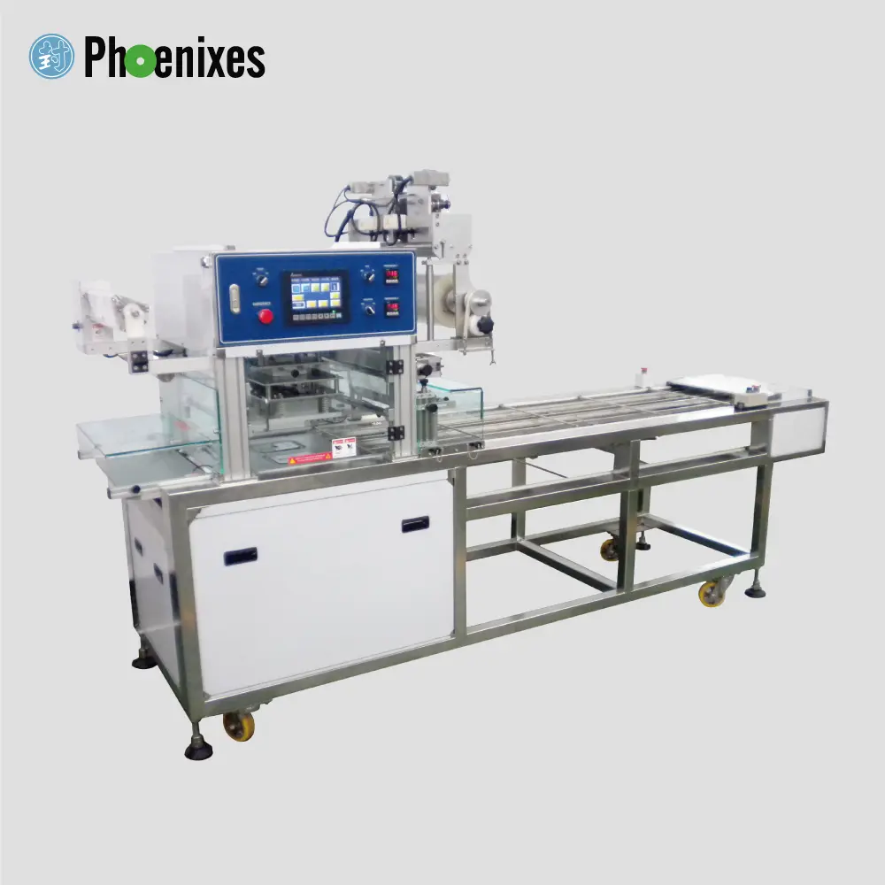 Continuous Automatic MAP Tray Sealing Line