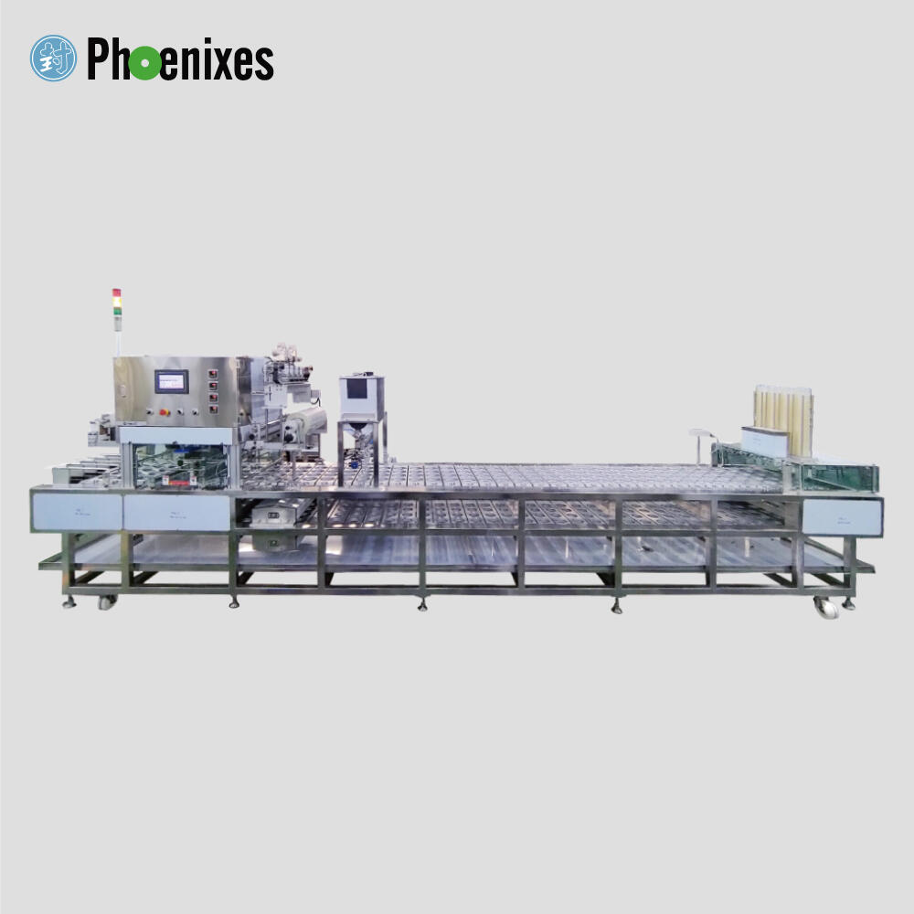 PH-22/66 automatic sealing line, complete machine view