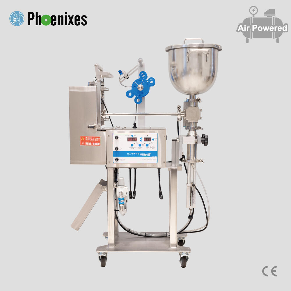 PH-2A3 floor-standing sachet packaging machine, front view