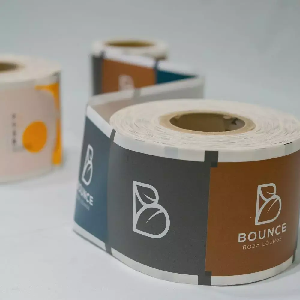 Custom Logo Sealing Film Showcase